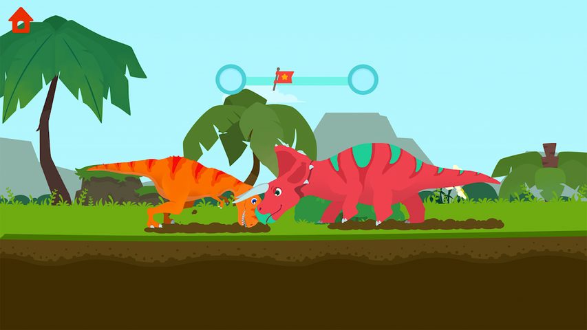 Screenshot 1: Dinosaur Island:Games for kids