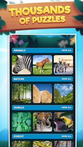 Screenshot 2: Jigsaw Adventures Puzzle Game