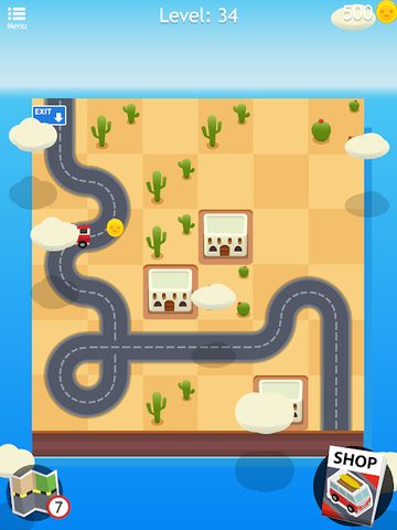 Screenshot 9: Road Trip FRVR - Connect the Way of the Car Puzzle