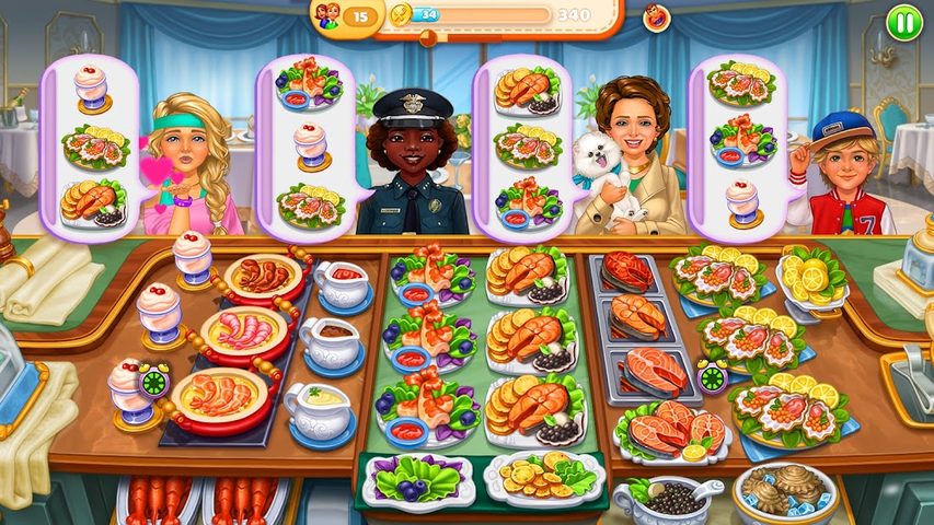 Screenshot 1: Tasty World: Chef & Food Games