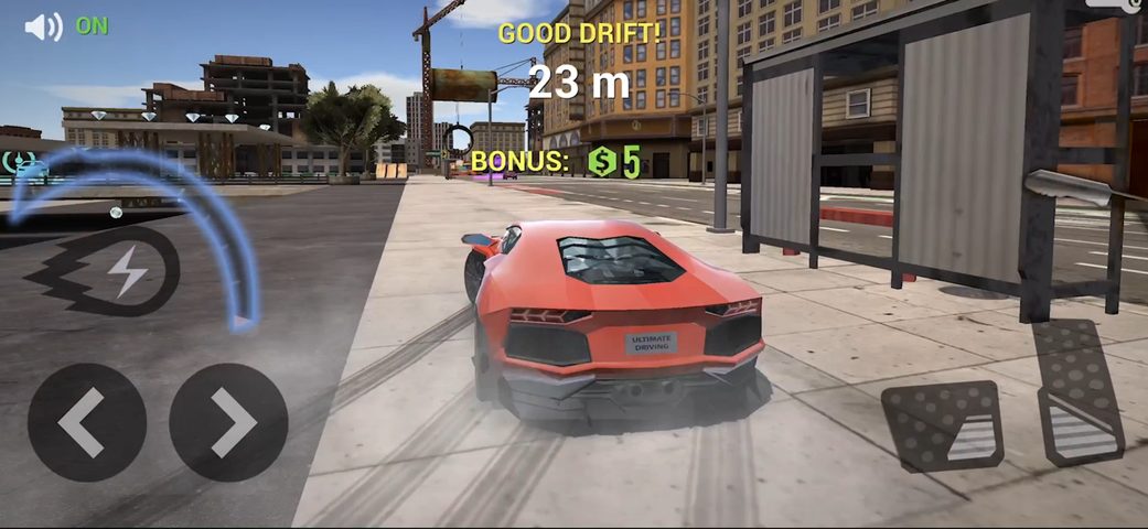 Screenshot 1: Ultimate Car Driving Sim 4+
