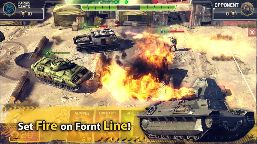 Screenshot 3: Frontline Battles: Modern Army