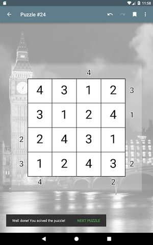Screenshot 4: Skyscrapers Number Puzzle