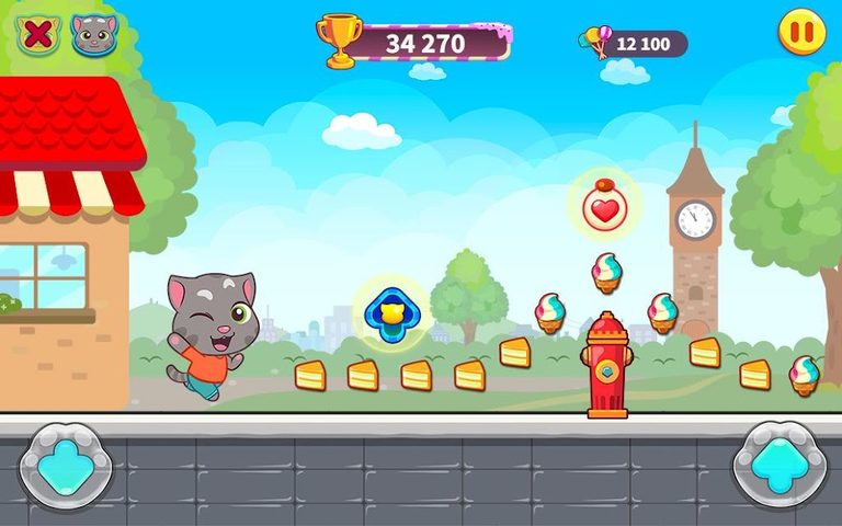 Screenshot 8: Talking Tom Candy Run