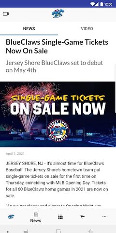Screenshot 3: MiLB First Pitch
