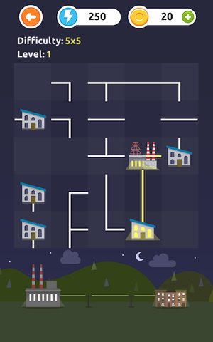 Screenshot 13: Powerline - Logic Puzzles Free