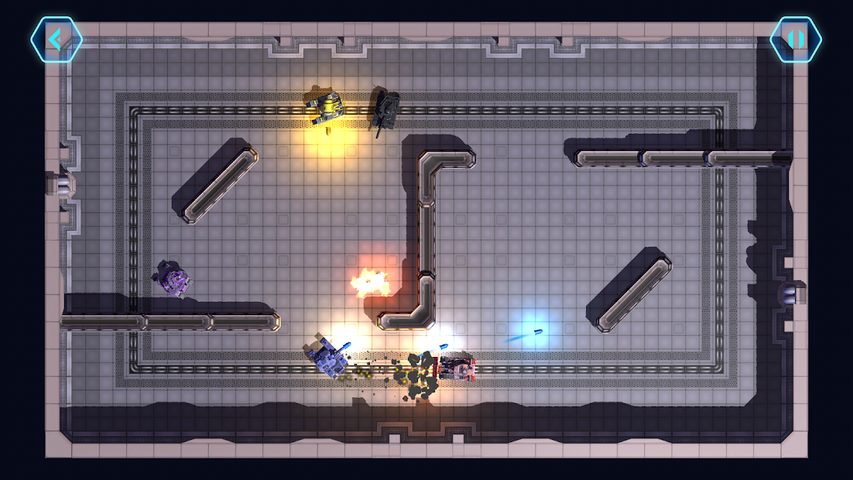 Screenshot 2: TANKS: Sci-Fi Battle