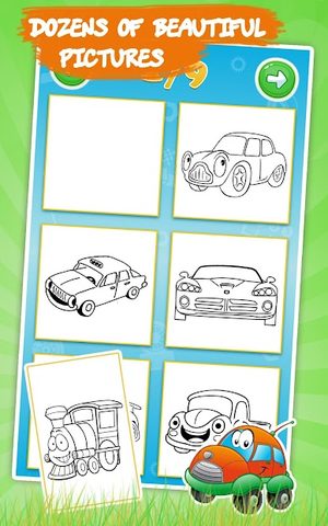 Screenshot 12: Cars Coloring Book Sparkles
