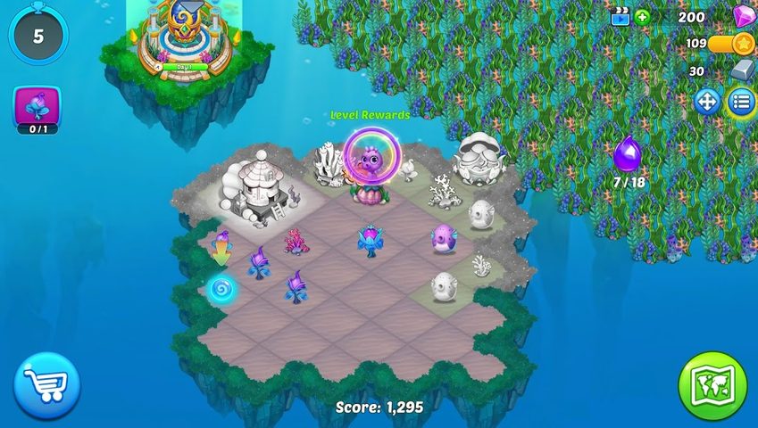 Screenshot 8: Merge Mermaids-magic puzzles