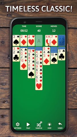 Screenshot 1: Solitaire Classic Era - Classic Klondike Card Game