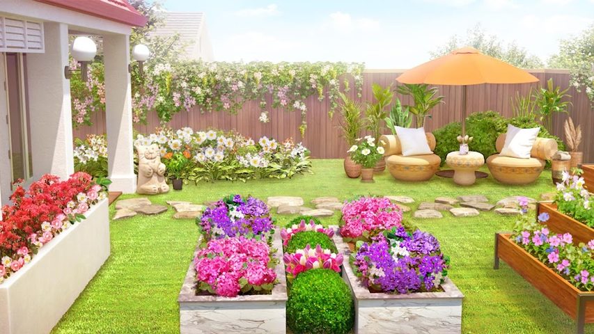 Screenshot 3: Home Design : My Dream Garden