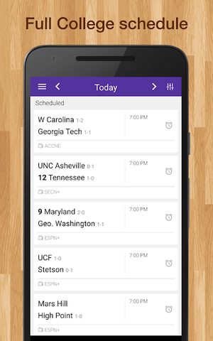 Screenshot 16: Women's College Basketball