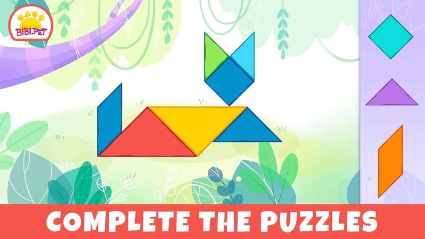 Screenshot 16: Bibi.Pet Pixel and Tangram Gam
