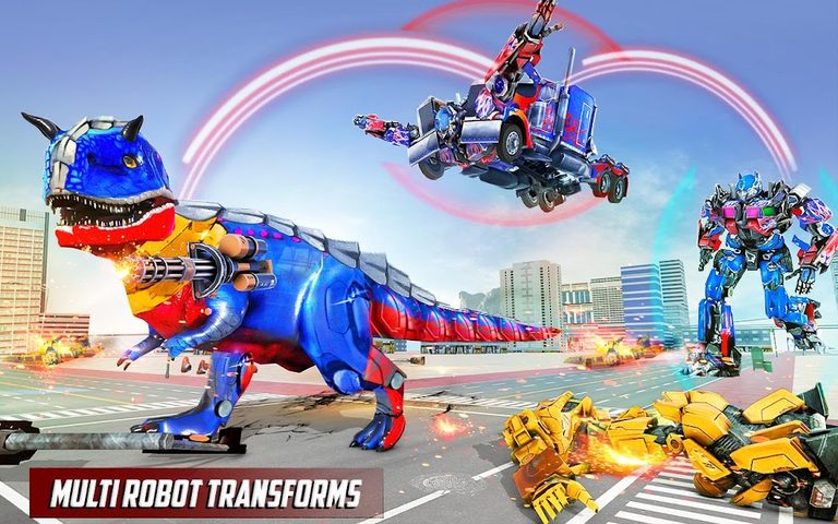 Screenshot 9: Police Truck Robot Game – Dino