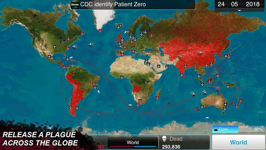 Screenshot 2: Plague Inc.