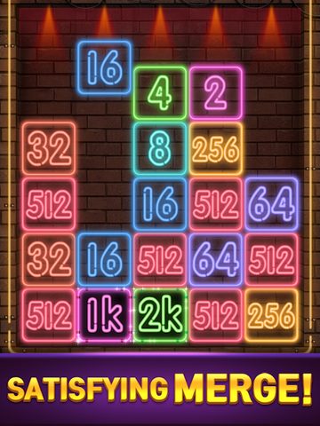 Screenshot 11: Drop Number™: Neon 2048