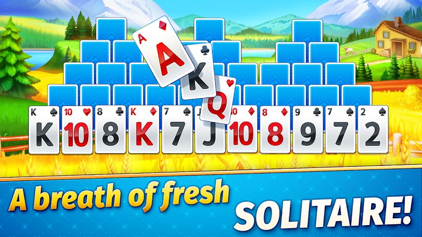 Screenshot 1: Solitaire Golden Prairies