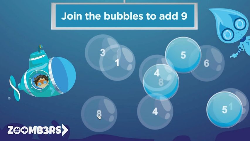 Screenshot 6: Math with Zoombers