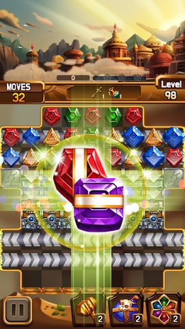 Screenshot 1: Fantastic Jewel Lost Kingdom
