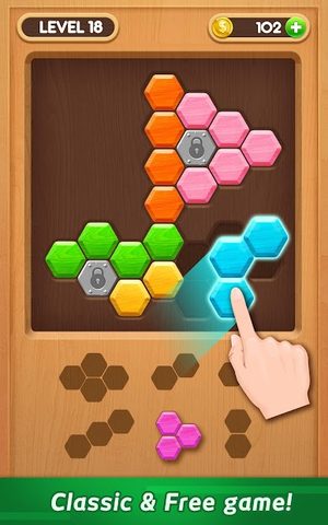 Screenshot 12: Wood Block Puzzle - Hexa