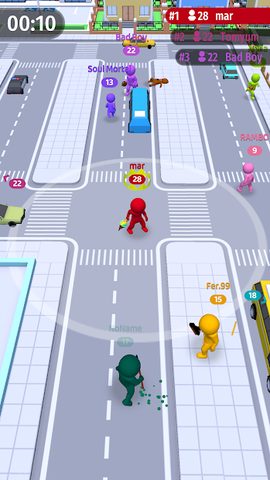 Screenshot 5: Move.io: Move Stop Move - Stickman Crowd 3D