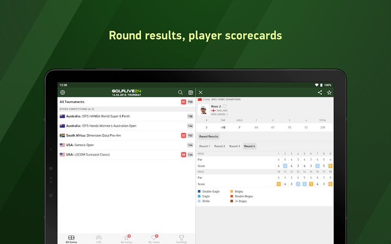 Screenshot 7: Golf Live 24 - golf scores