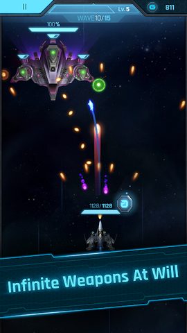 Screenshot 1: Galaxy Raid