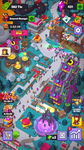 Screenshot 7: Hell Park - Idle Tycoon Games Simulator