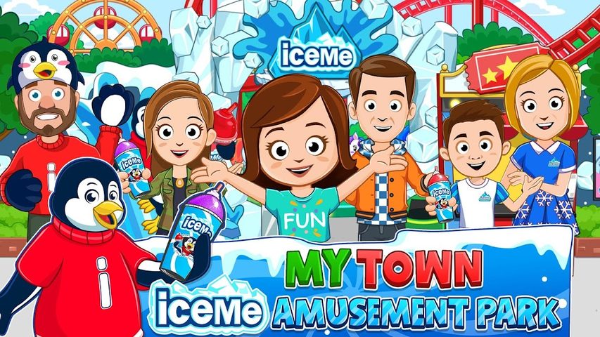 Screenshot 1: My Town: Fun Park kids game