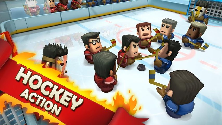 Screenshot 1: Ice Rage: Hockey Multiplayer
