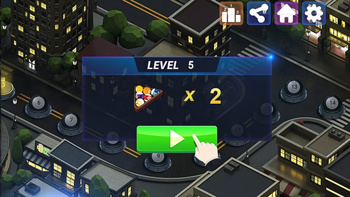 Screenshot 3: Pooking City