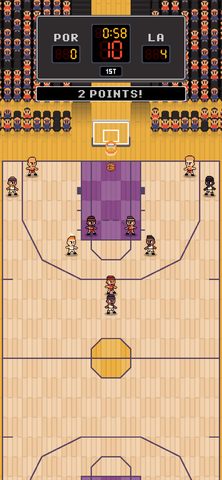 Screenshot 2: Hoop League Tactics 4+