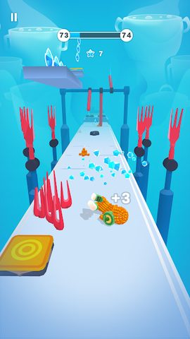 Screenshot 1: Pixel Rush - Obstacle Course