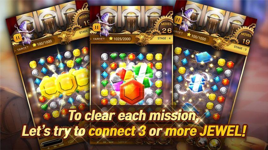 Screenshot 1: Fantasy Squad : Marie's Jewel Quest