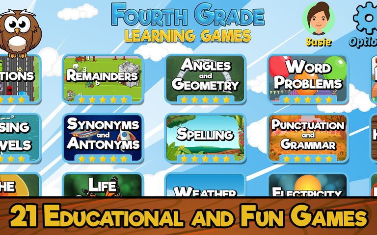 Screenshot 6: Fourth Grade Learning Games