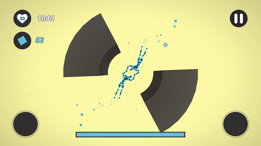 Screenshot 3: Don't Let Go - Hardcore Free Falling
