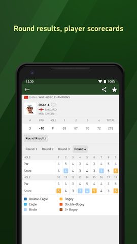 Screenshot 2: Golf Live 24 - golf scores