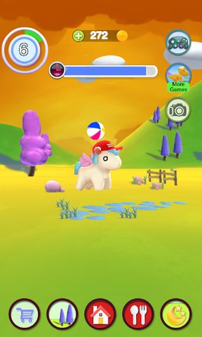 Screenshot 2: Talking Unicorn