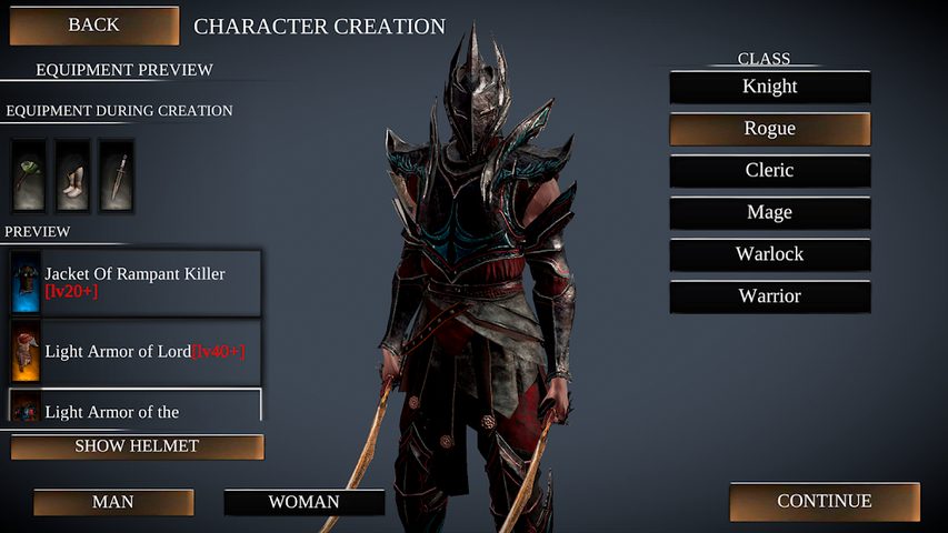 Screenshot 1: Way of Retribution [SoulsLike]