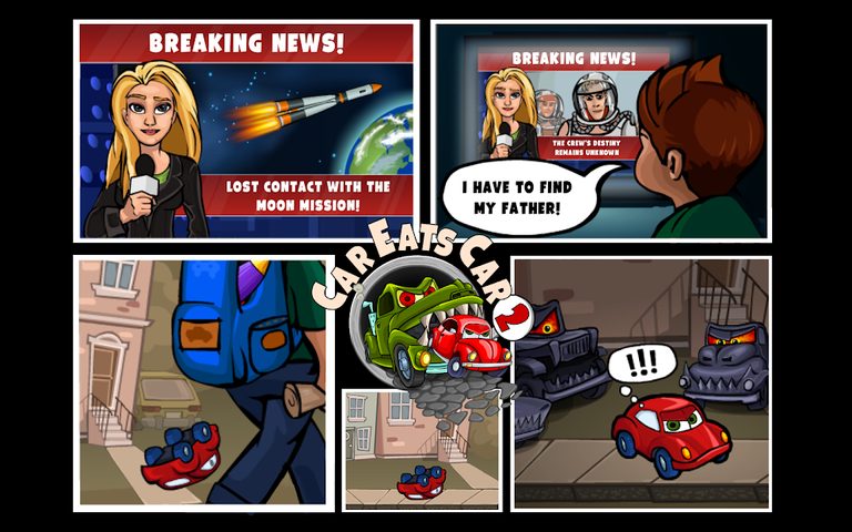 Screenshot 9: Car Eats Car 2 - Racing Game