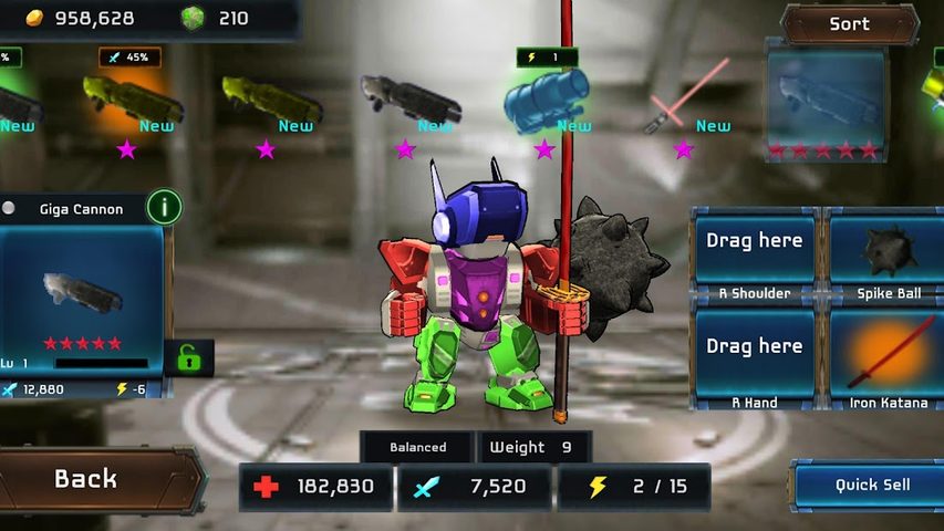 Screenshot 1: MegaBots Battle Arena