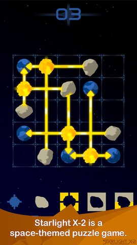 Screenshot 1: Starlight X-2: Space Sudoku