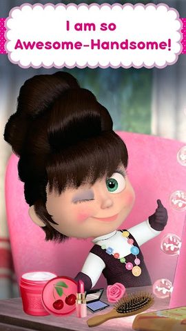 Screenshot 4: Masha and the Bear: Salon Game