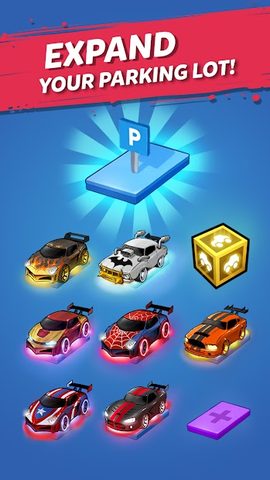 Screenshot 17: Merge Neon Car: Idle Car Merge
