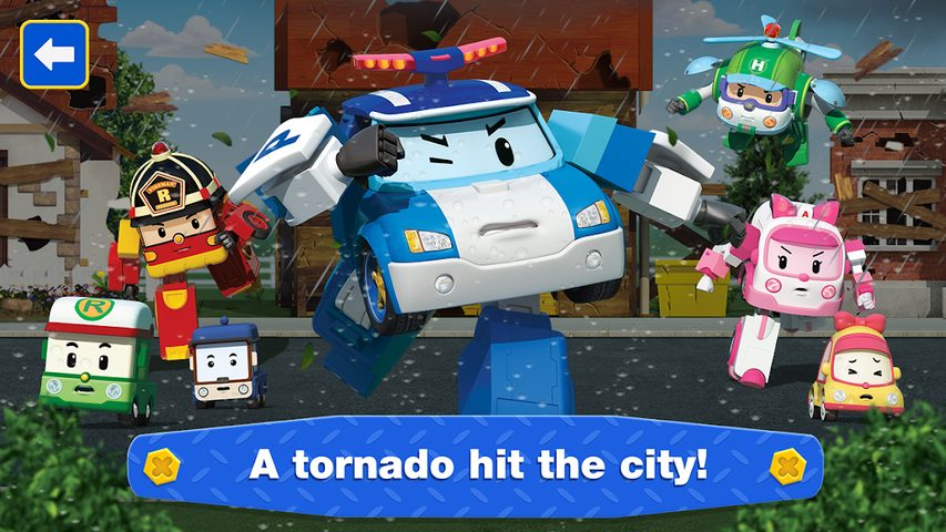 Screenshot 1: Robocar Poli: Builder for Kids