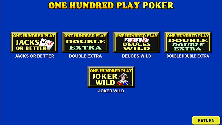 Screenshot 5: One Hundred Play Poker