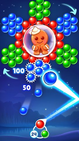 Screenshot 3: Bubble Shooter 🎯 Pastry Pop Blast