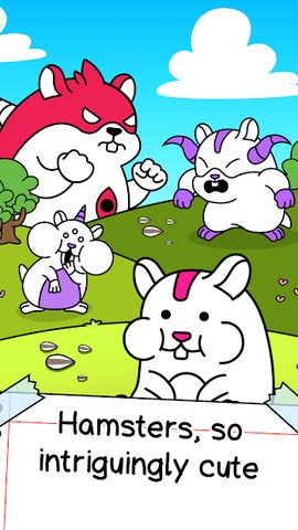Screenshot 1: Hamster Evolution: Merge Idle