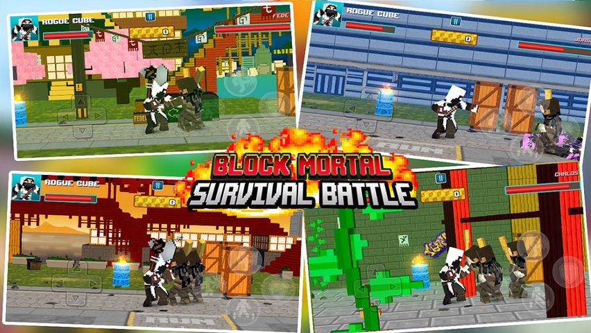 Screenshot 5: Block Mortal Survival Battle