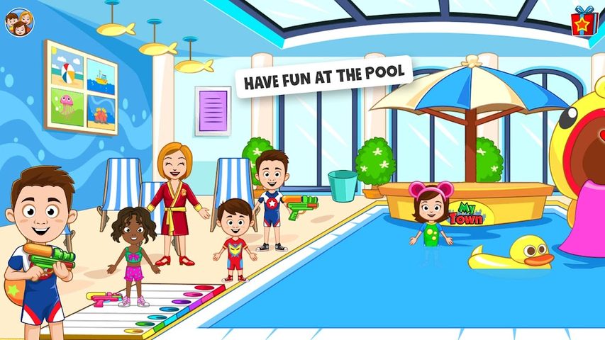 Screenshot 4: My Town : Hotel Games for Kids